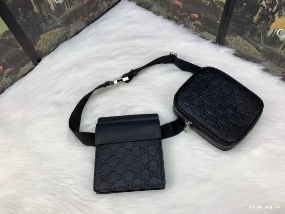 First bag ru GUCCI GG belt bag 0519